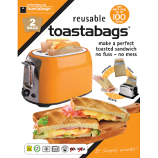 Toaster Bags (2 Bags) Reusable Toastabags
